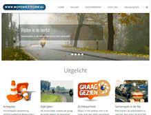 Tablet Screenshot of motorplatform.nl